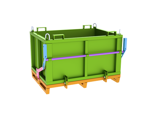 Bottom Valve Container